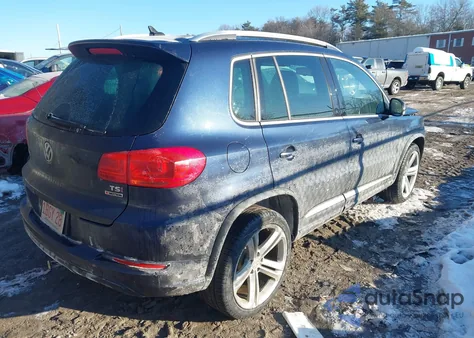 2016 Volkswagen Tiguan R-Line from USA, damaged, VIN WVGBV7AX3GW070058